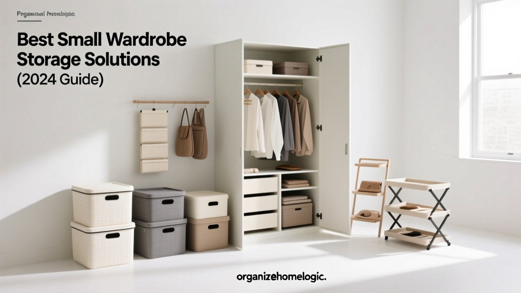 Best Small Wardrobe Storage Solutions (2024 Guide)