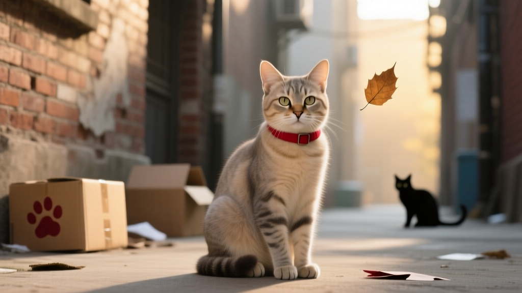 When Cats Behavior for Stray Cats