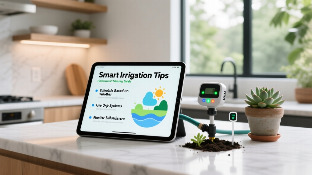 Smart Irrigation Guide: Water-Saving Tips for Homeowners