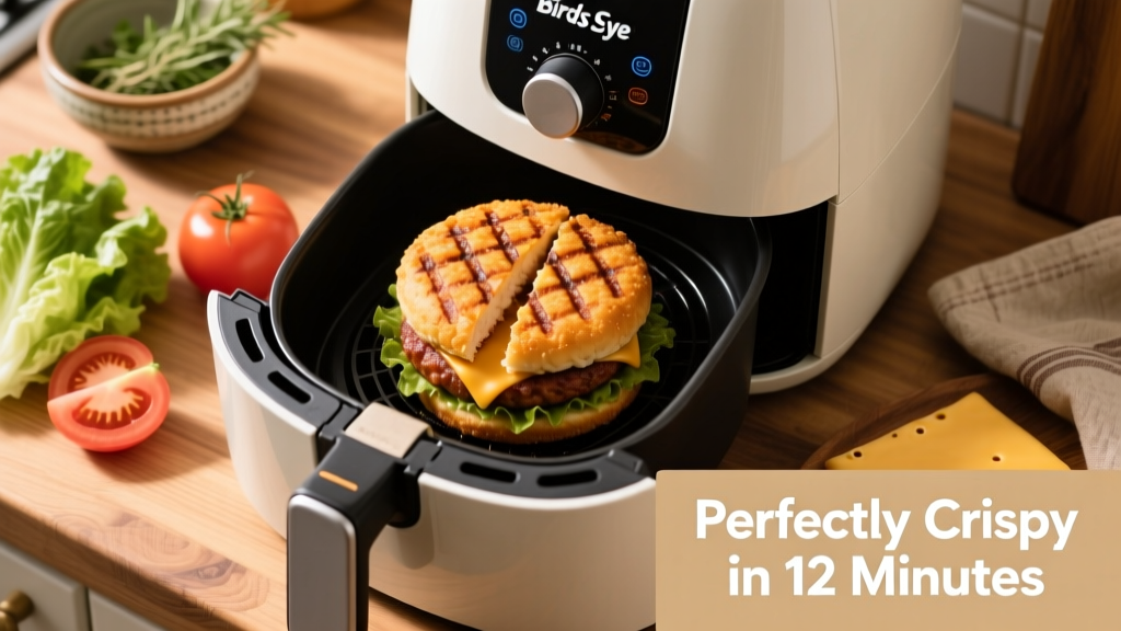 How to Cook Birds Eye Chicken Burgers in an Air Fryer