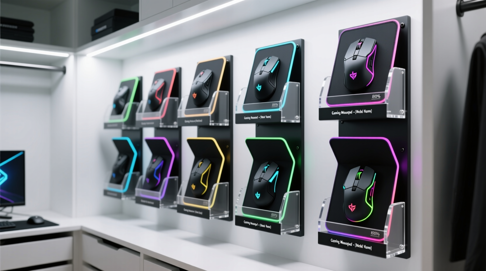 closet organization tips for gaming mousepads