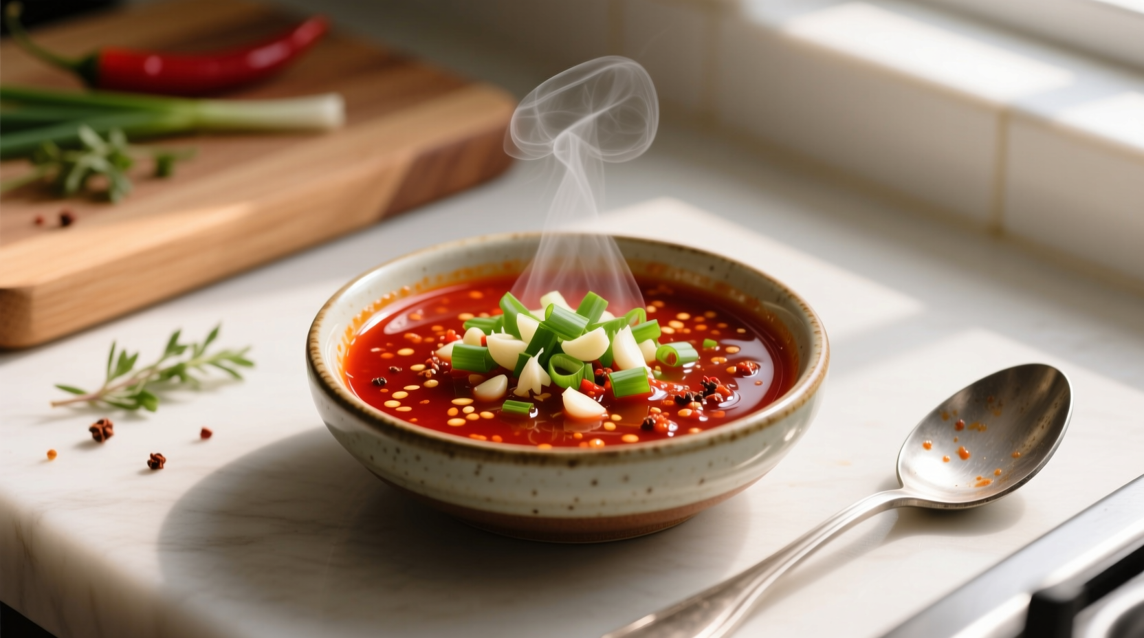 make a quick spicy sauce for last minute dinners