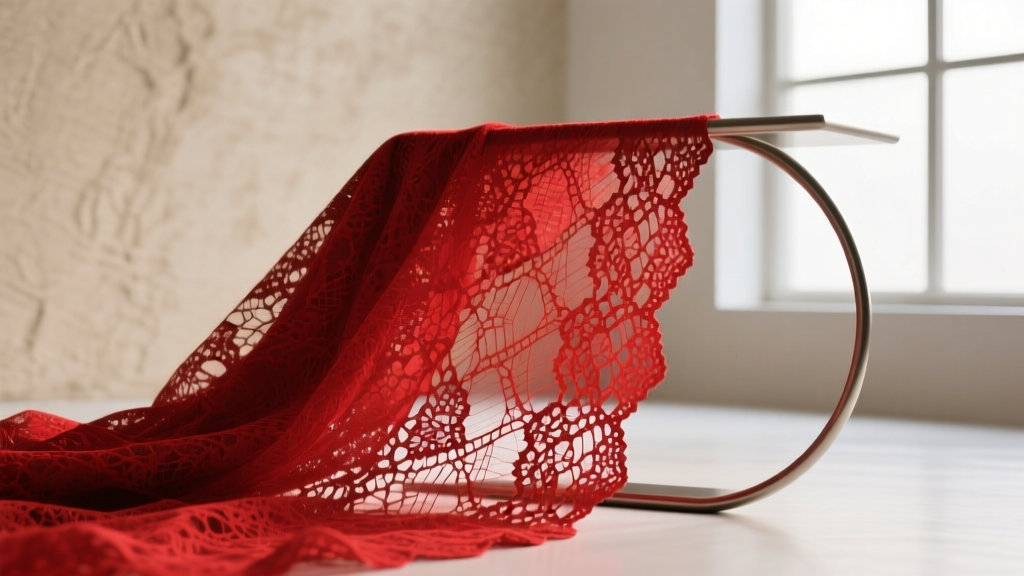 Red Lace Fabric: Innovation, Sustainability & Design Mastery