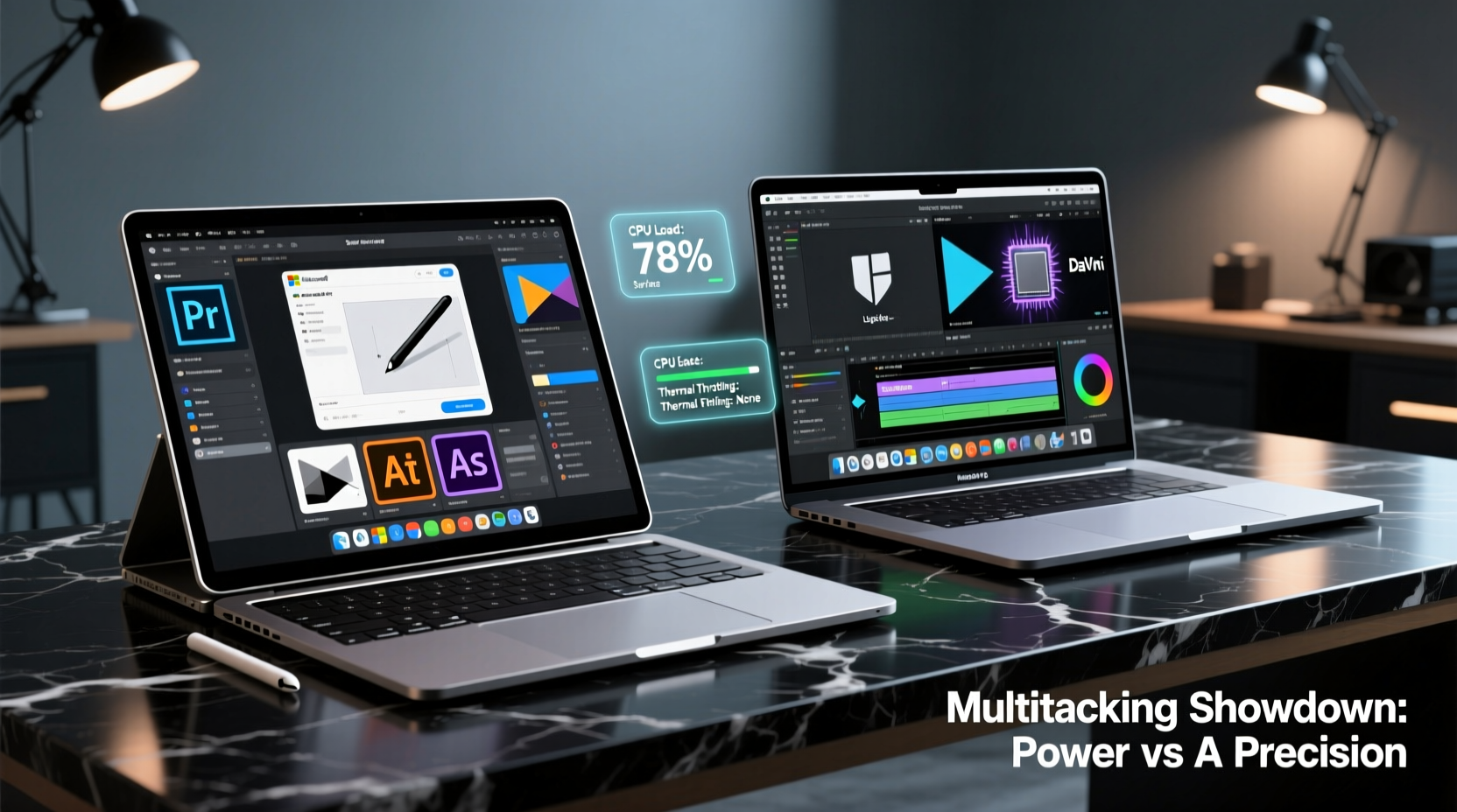 microsoft surface laptop studio 2 vs macbook pro 16 which multitasks better for creatives