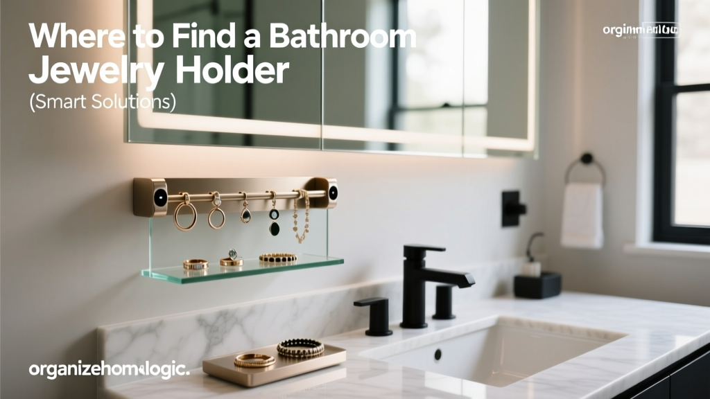 Where to Find a Bathroom Jewelry Holder (Smart Solutions)