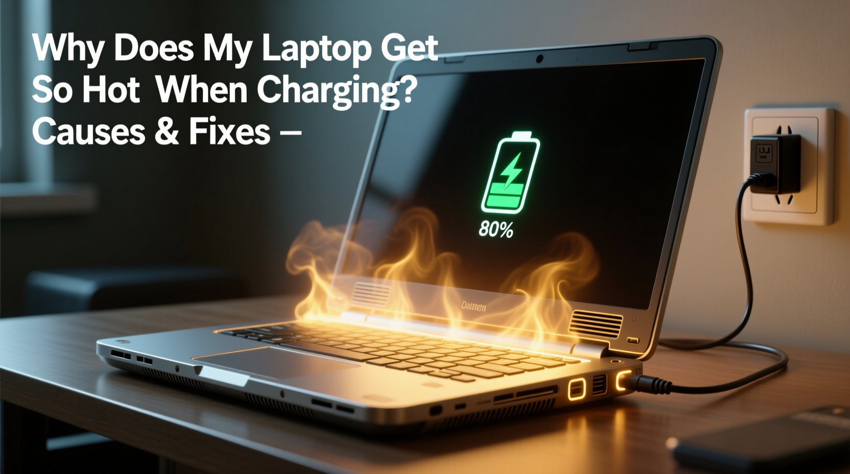 why does my laptop get so hot when charging causes and fixes