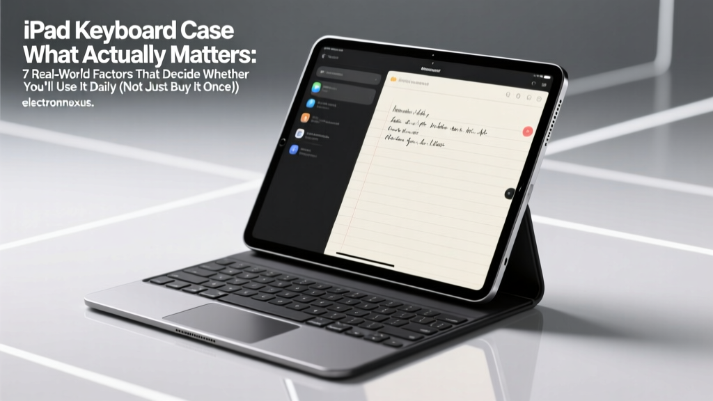 iPad Keyboard Case What Actually Matters: 7 Real-World Factors That Decide Whether You’ll Use It Daily (Not Just Buy It Once)