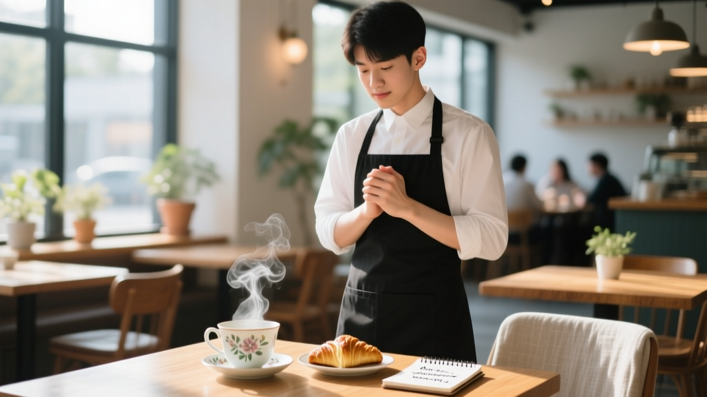 Waiter Feeling Gratitude: Emotional Dream Meaning