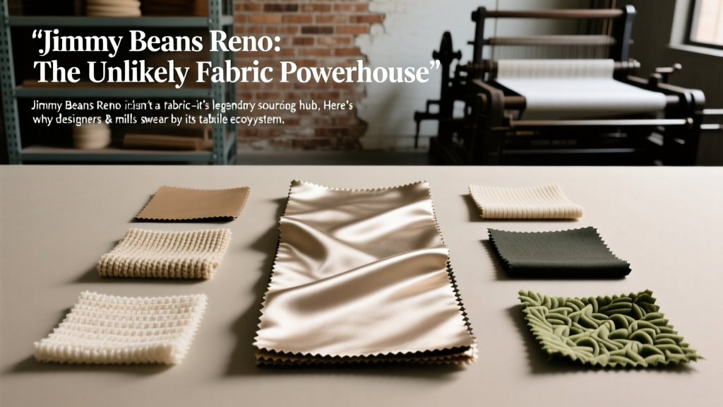 Jimmy Beans Reno: The Unlikely Fabric Powerhouse