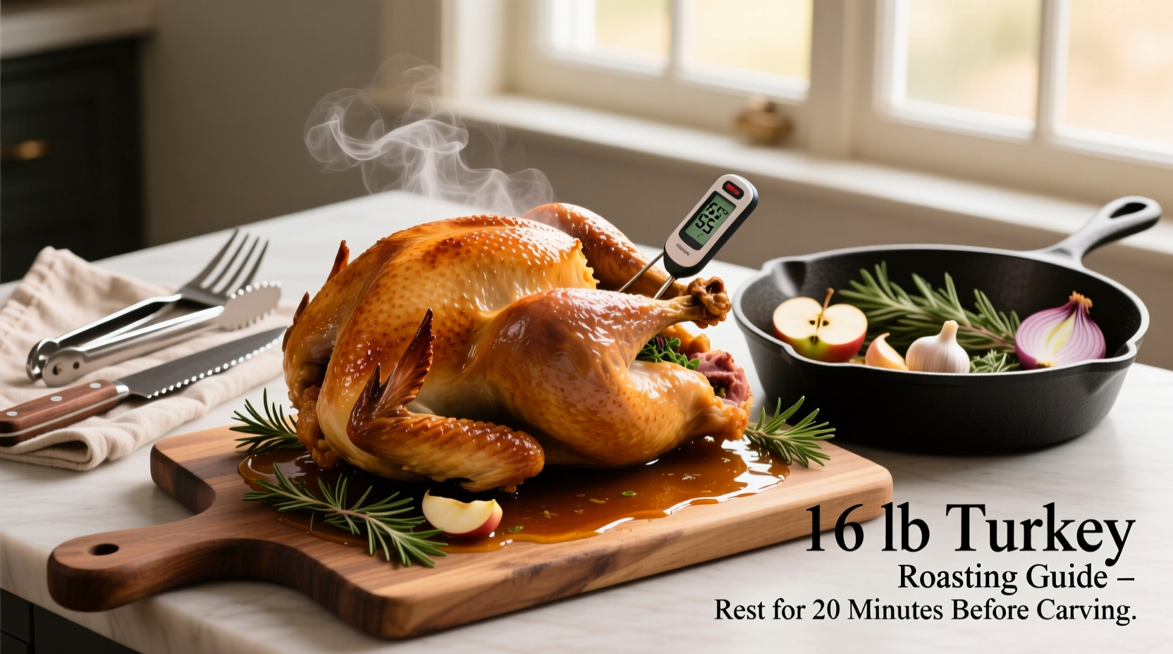 how to cook a 16 lb turkey