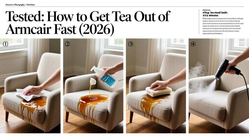 Tested: How to Get Tea Out of Armchair Fast (2026)