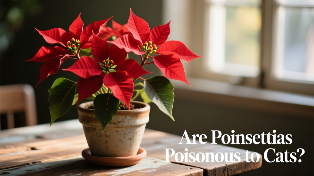 Are Poinsettias Poisonous to Cats?