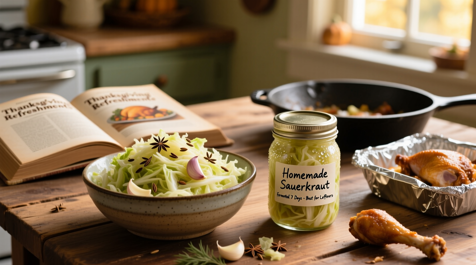 sauerkraut recipe for better thanksgiving leftovers