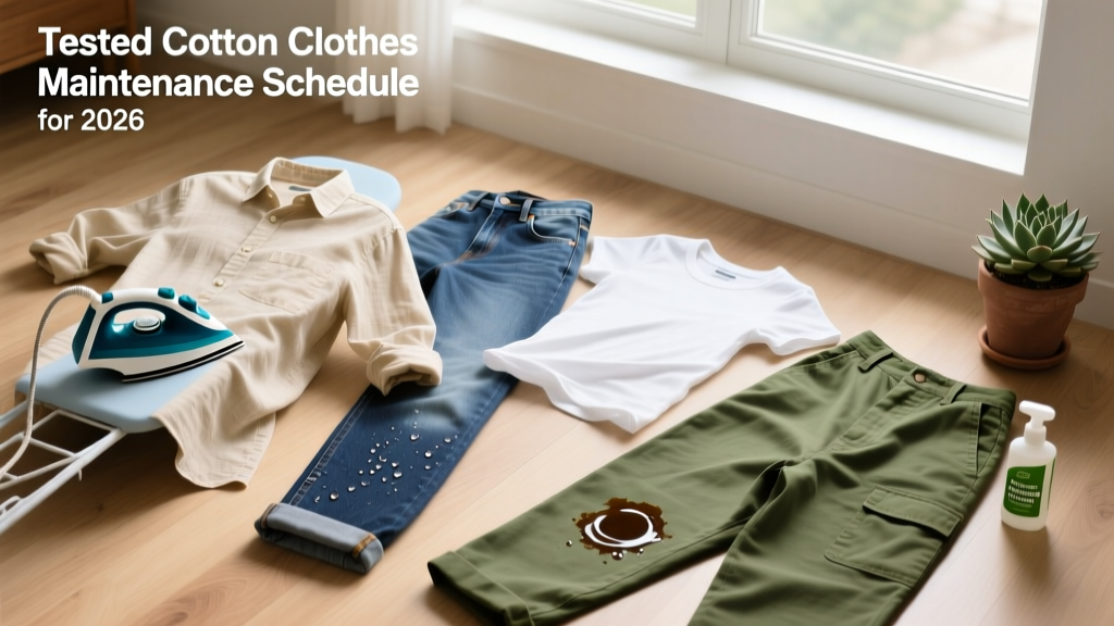 Tested Cotton Clothes Maintenance Schedule for 2026