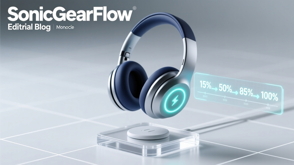 Lithium-Ion Battery Charging Time for Wireless Headphones