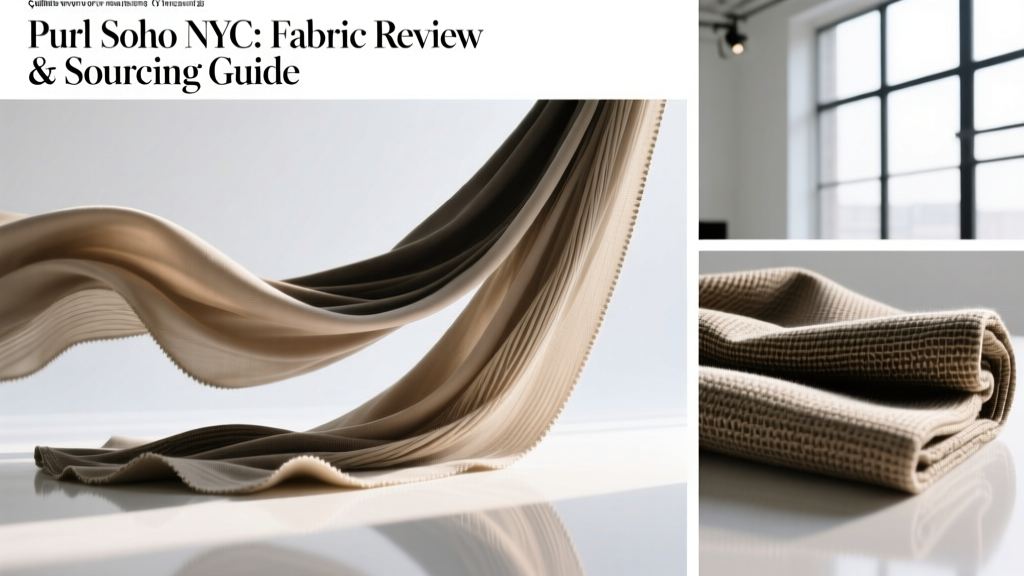 Purl Soho NYC: Fabric Review & Sourcing Guide