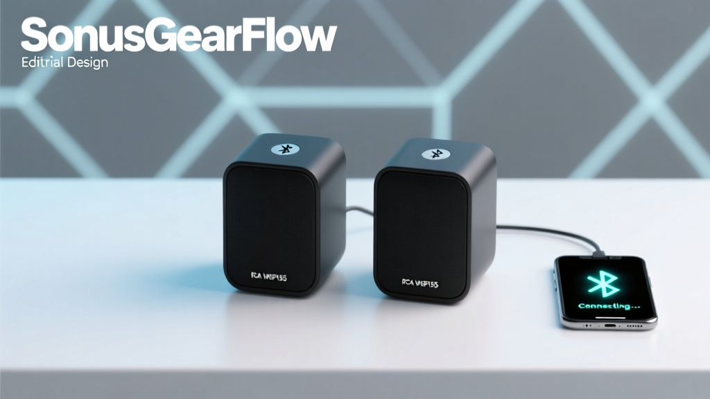 RCA WSP155 Bluetooth Speakers: Setup in 90 Seconds