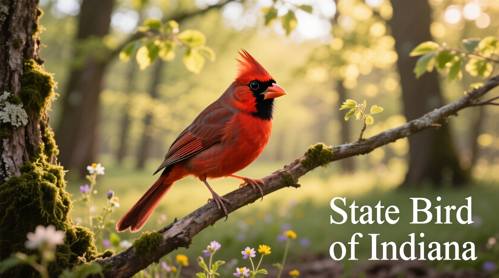 what is the state bird for indiana
