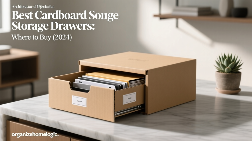 Best Cardboard Storage Drawers: Where to Buy (2024)