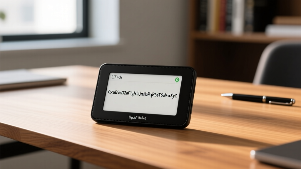Liquid Wallet Display Guide: E-Ink Screen Security & Specs