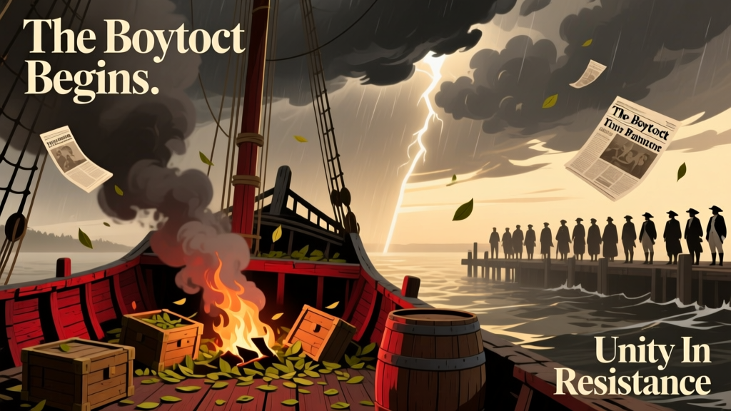 Boston Tea Party Effect: Britain's Response