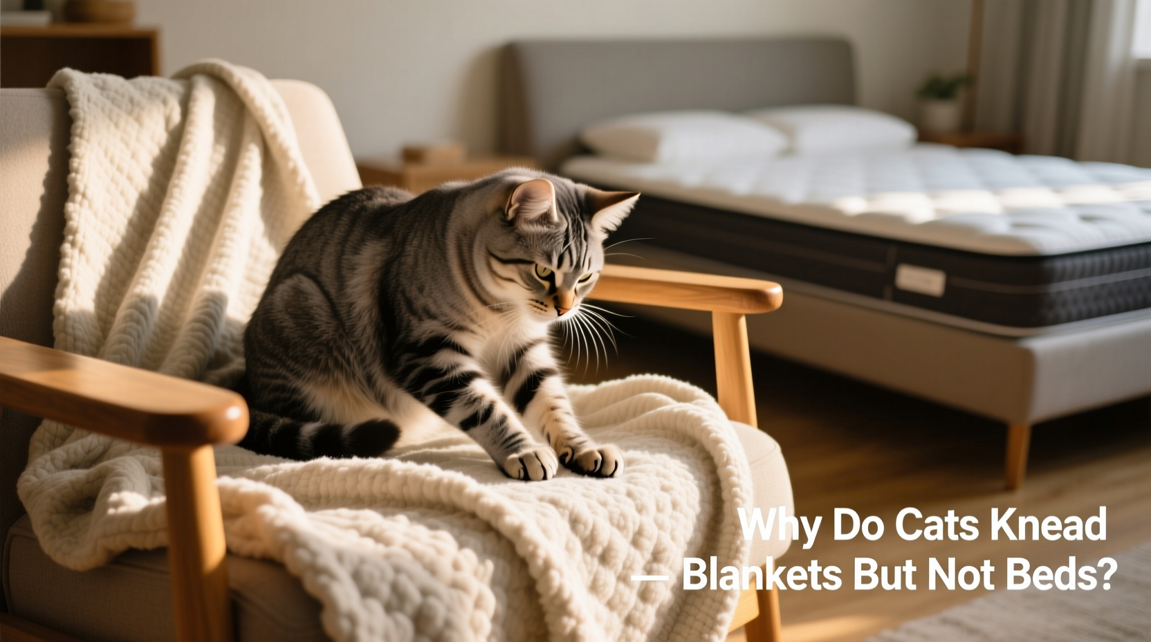 why do cats knead blankets but not beds feline behavior decoded