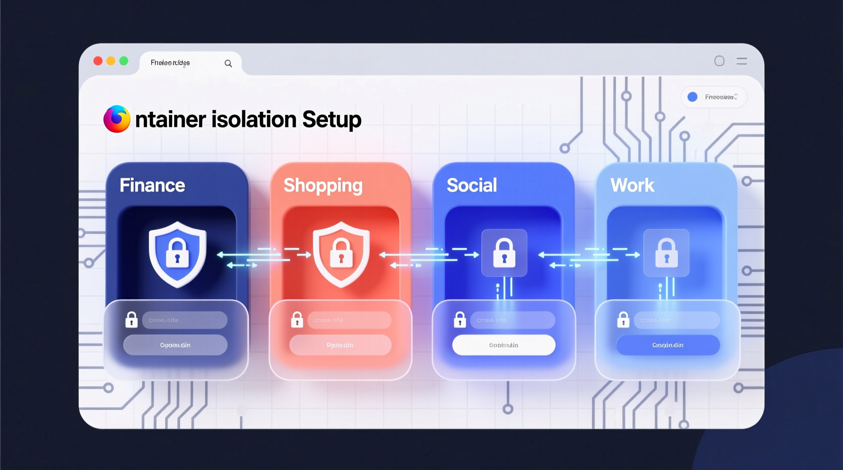 Firefox Containers for Banking Safety