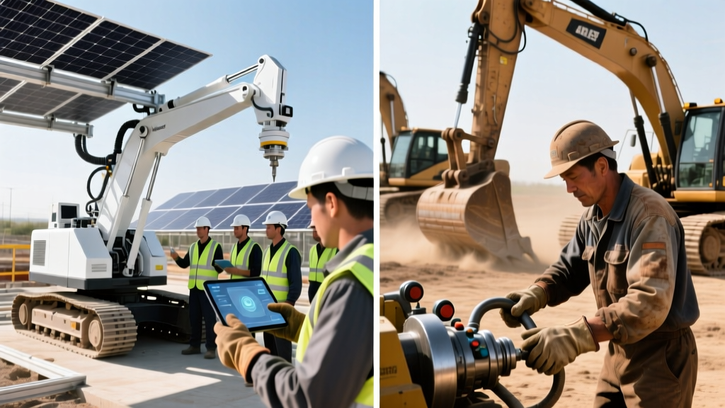 Heavy Construction Equipment Operator Training: Renewables vs Traditional