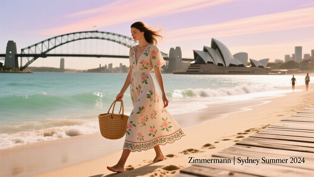 Sydney According to the Designers of Zimmermann: A City Woven in Light, Texture, and Coastal Rhythm