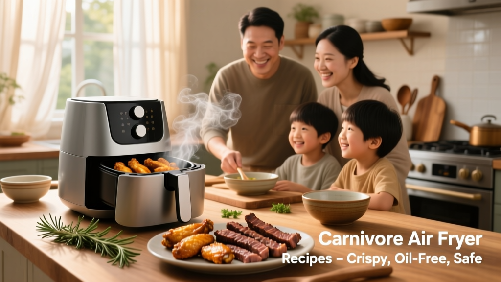 Carnivore Air Fryer Recipes: Crispy, Oil-Free & Safe