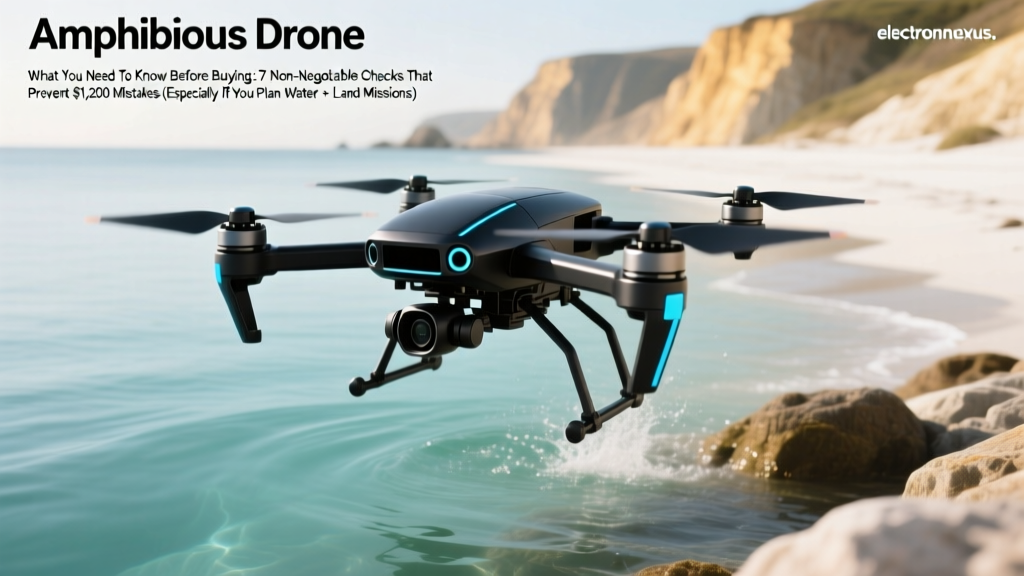 Amphibious Drone What You Need To Know Before Buying: 7 Non-Negotiable Checks That Prevent $1,200 Mistakes (Especially If You Plan Water + Land Missions)
