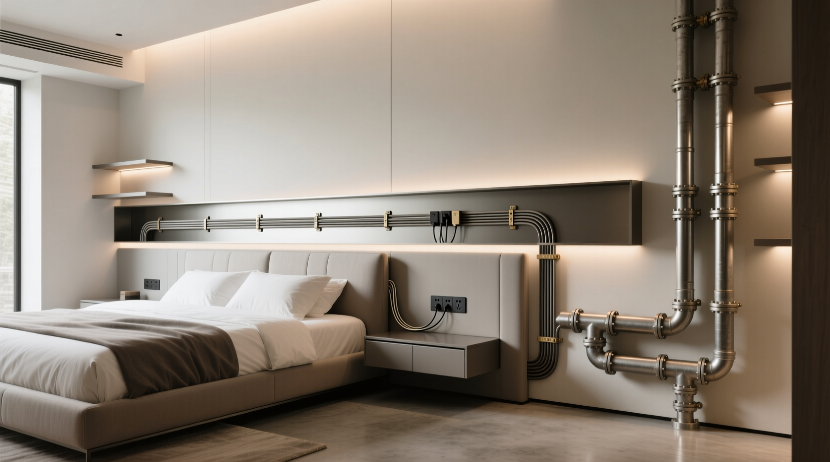 How to Choose Bed Head Trunking System, What Is the Difference Between Trunking and Conduit System?
