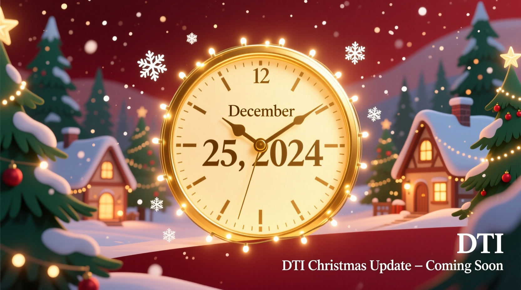 when is the dti christmas update coming out