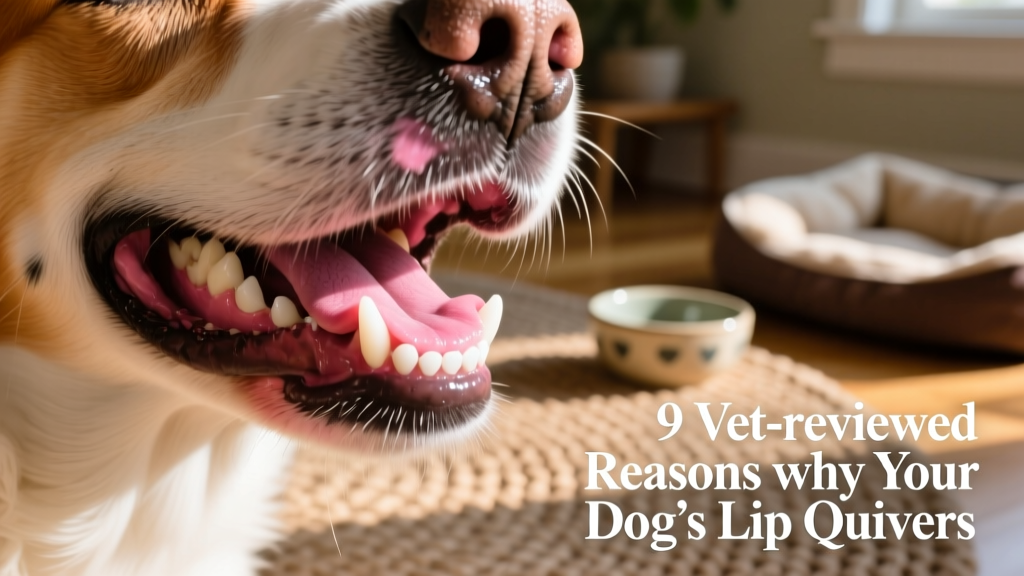 Close-up of a dog’s mouth showing healthy pink gums and clean teeth