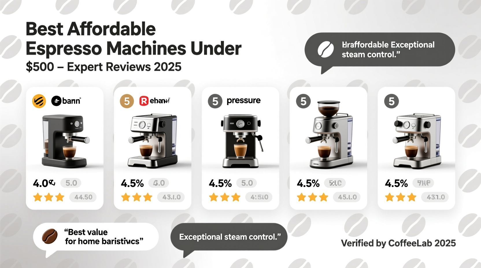 best affordable espresso machine
