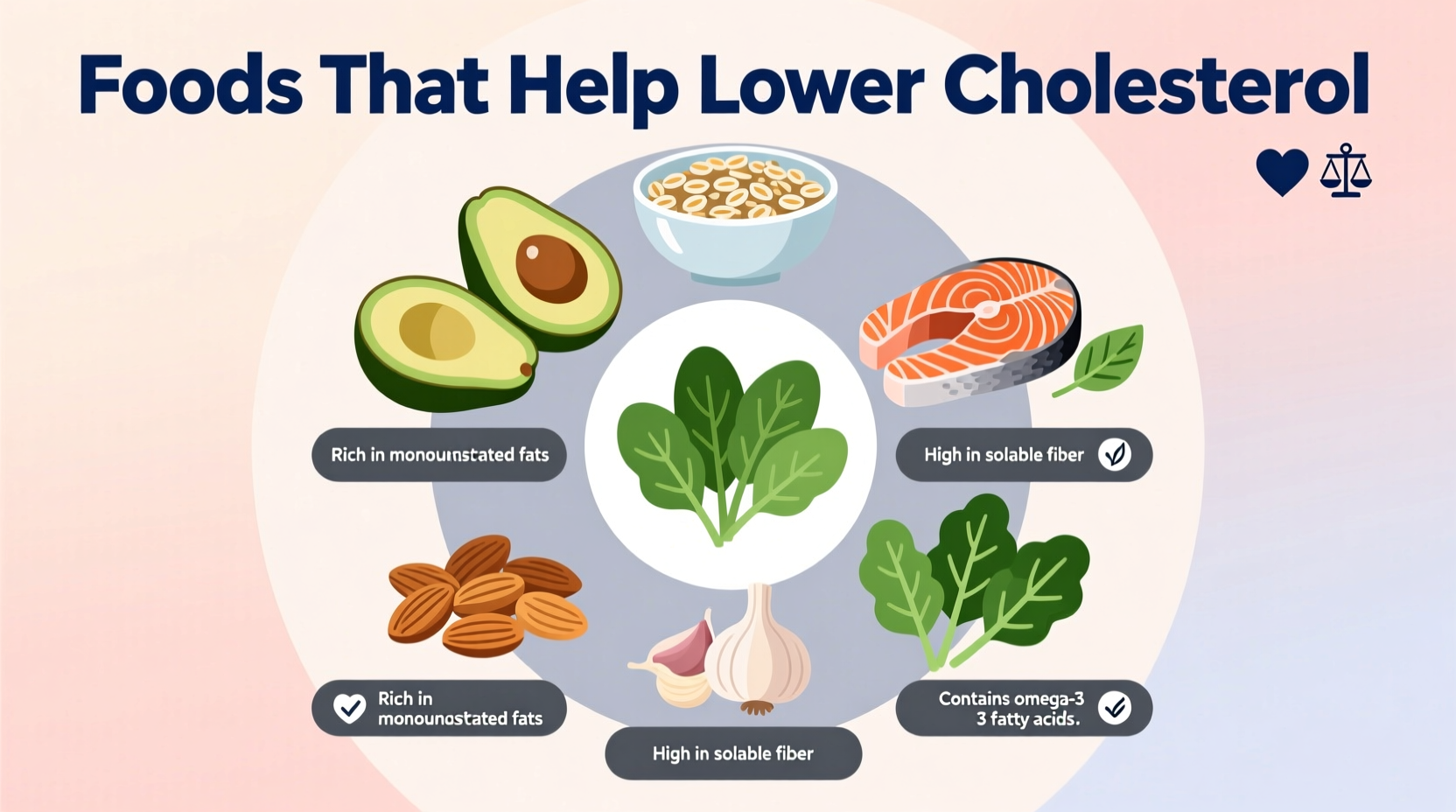 what foods help lower cholesterol