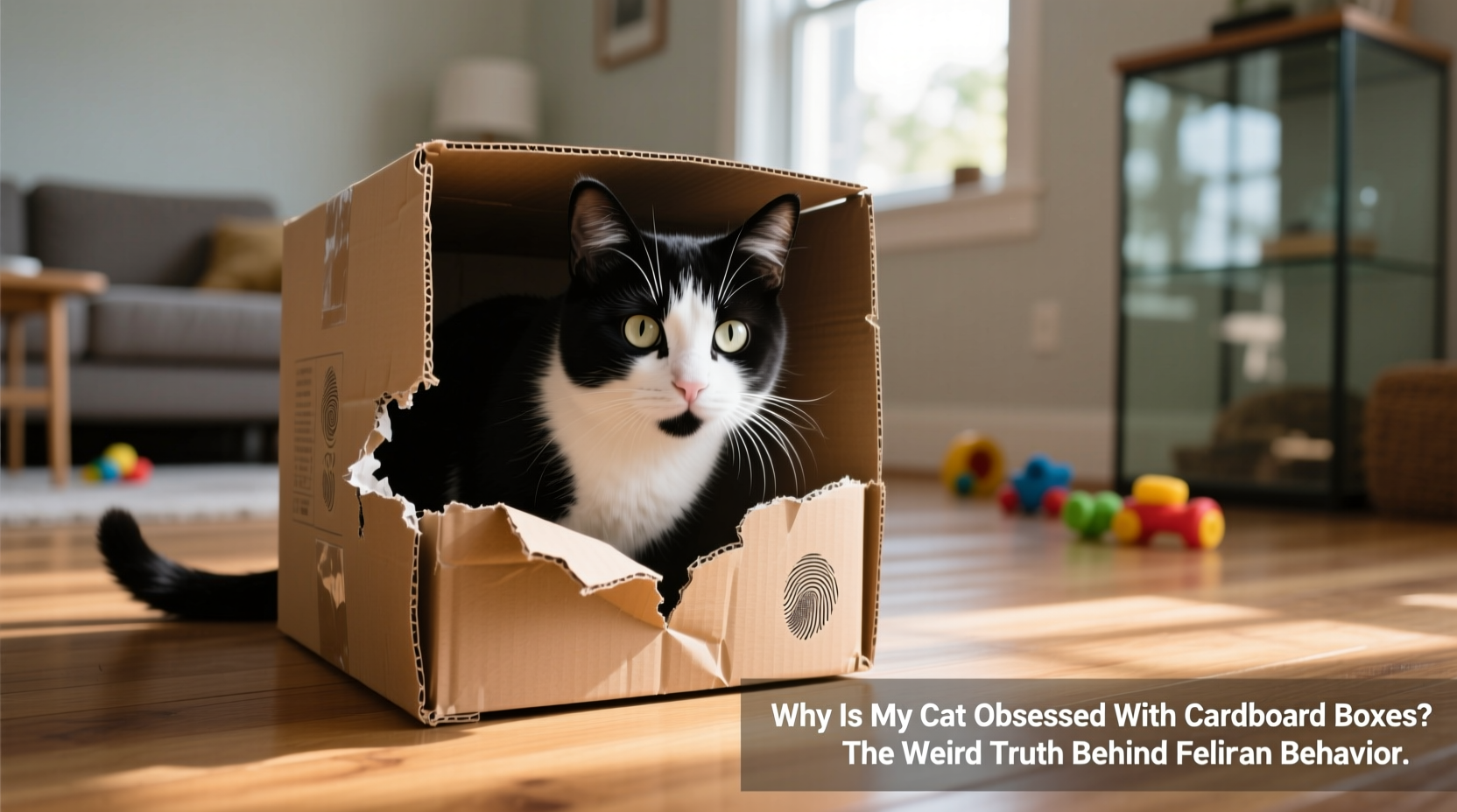 why is my cat obsessed with cardboard boxes the weird truth behind feline behavior