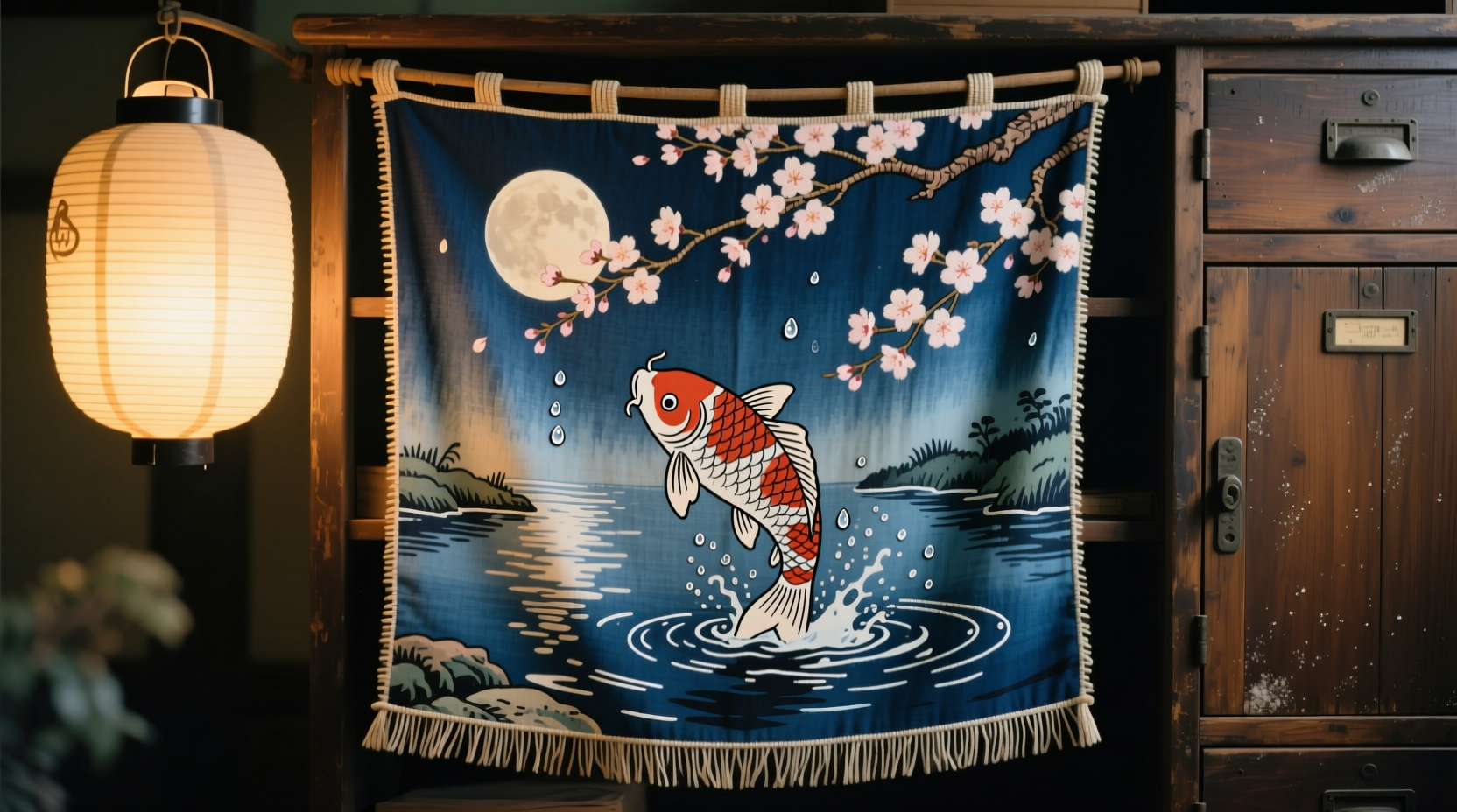 how to clean a vintage anime tapestry safely