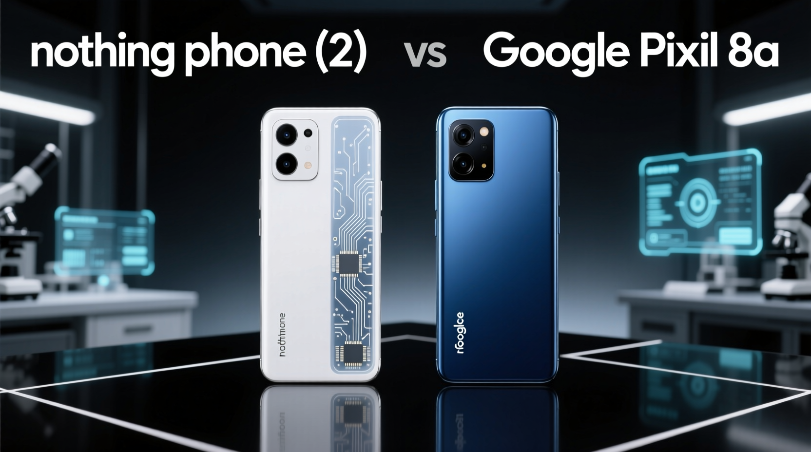 nothing phone 2 vs google pixel 8a battle of the mid range androids