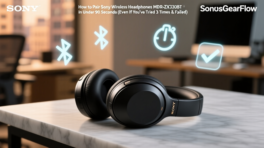 Sony MDR-ZX330BT Pairing Guide (2026)