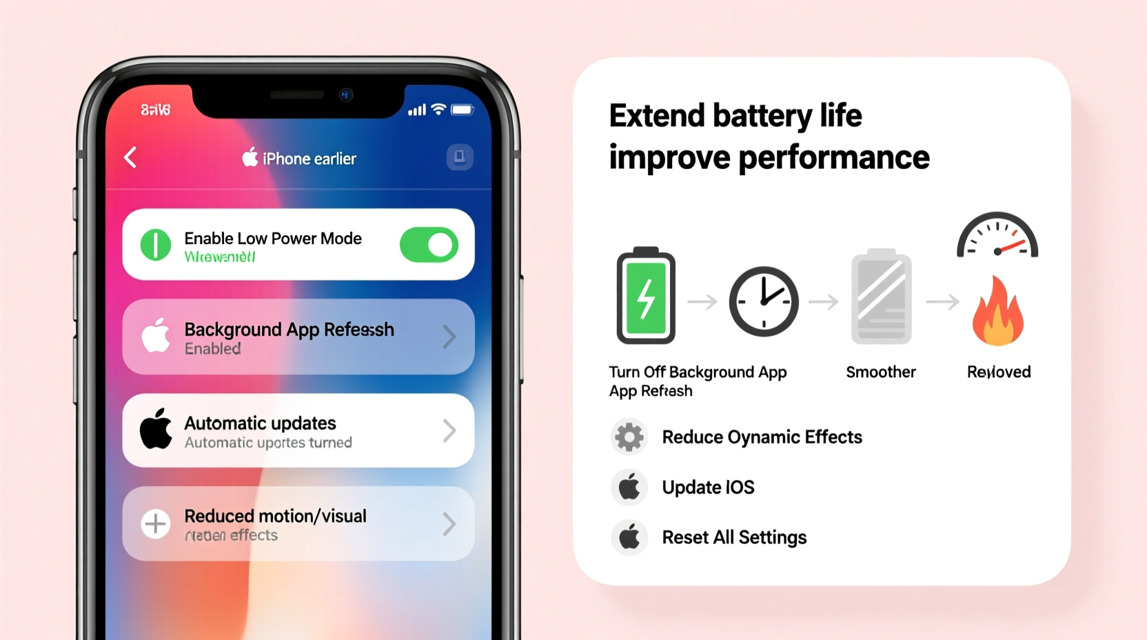 how to optimize battery life on an old iphone for smoother performance