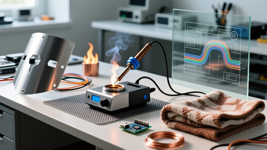 Soldering Flame Protector Selection Framework: Mats vs Shields