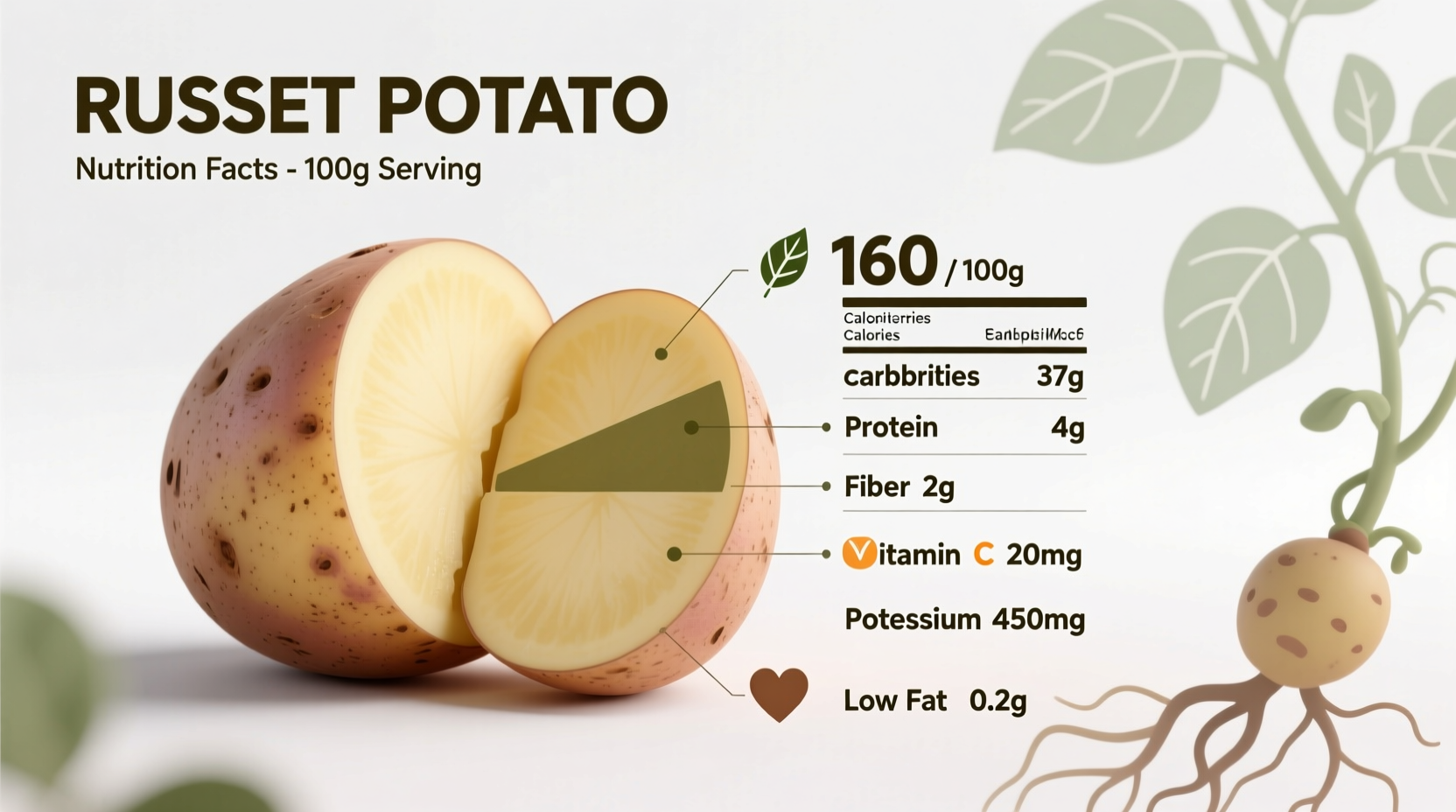 Russet Potato Nutrition Facts: Complete Profile & Benefits