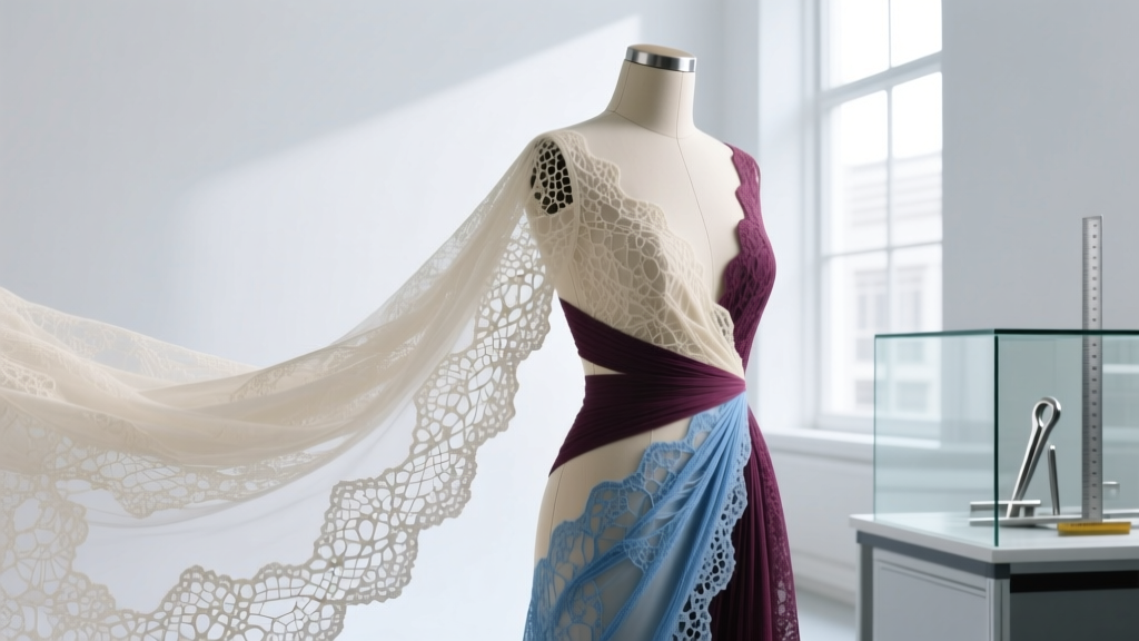 Lace Material for Dresses: Engineering Elegance