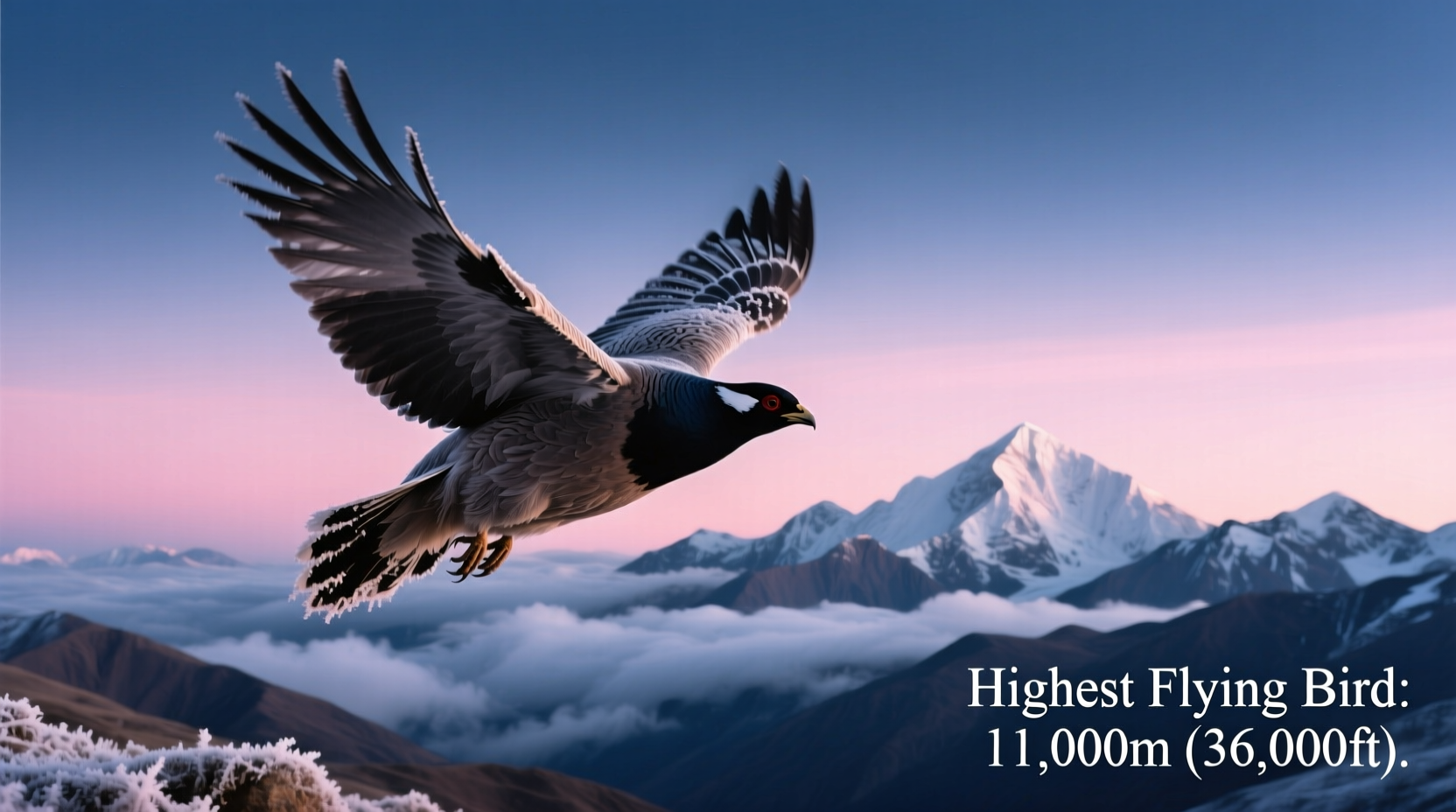 what is highest flying bird