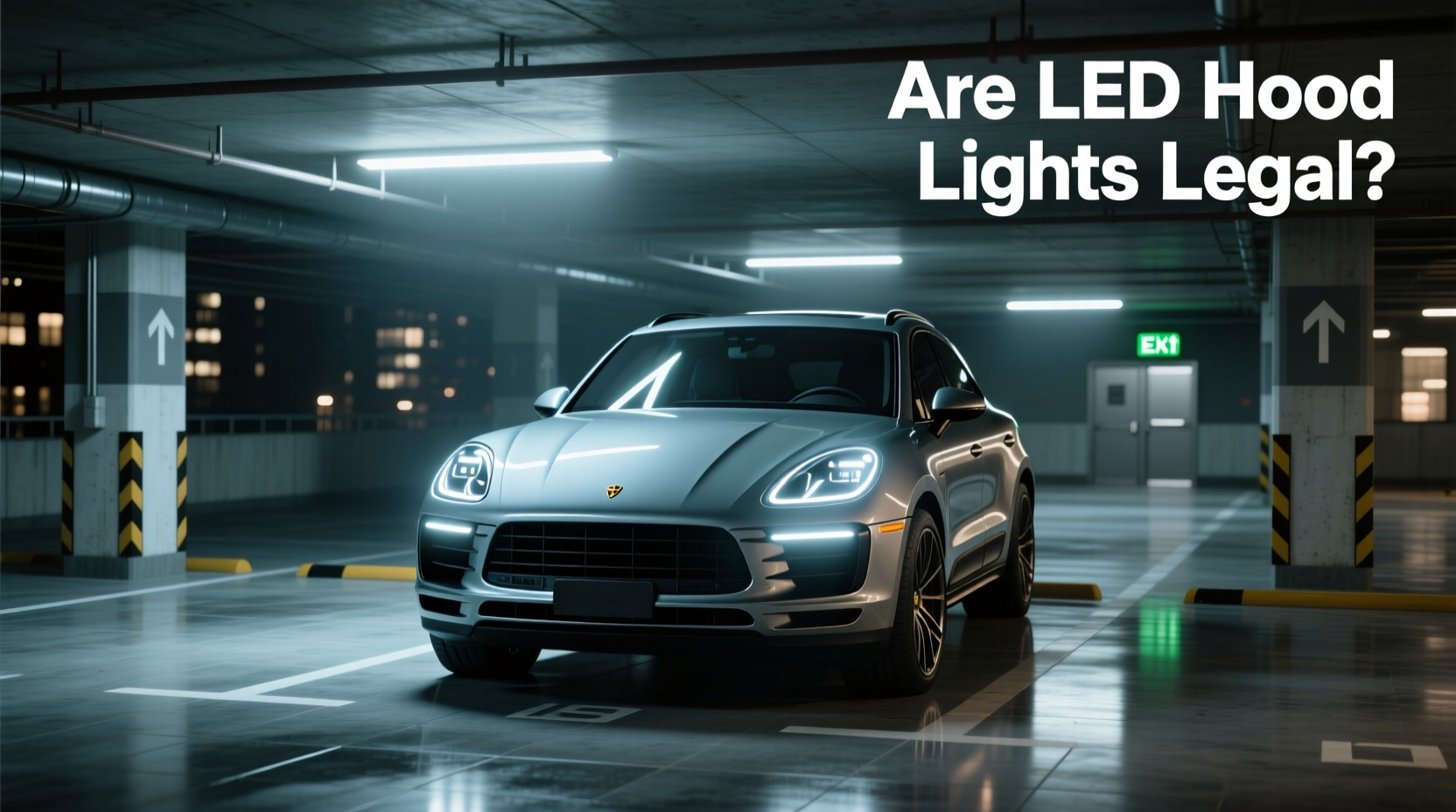 How to choose car bonnet light,Are LED hood lights legal?