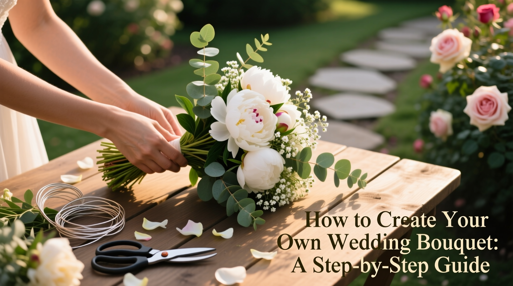 how to create your own wedding bouquet
