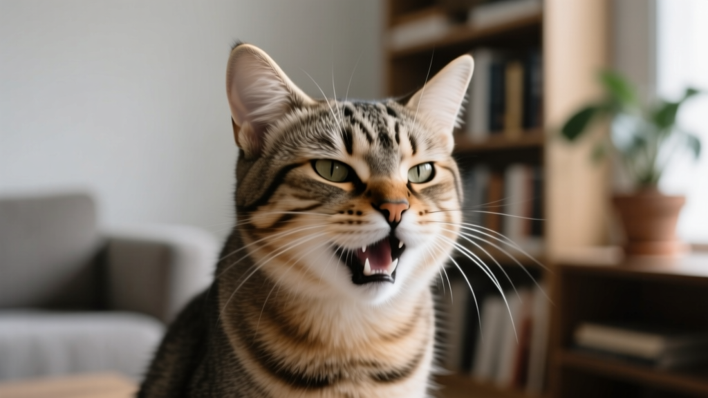 Why Cat Hissing Behavior Premium