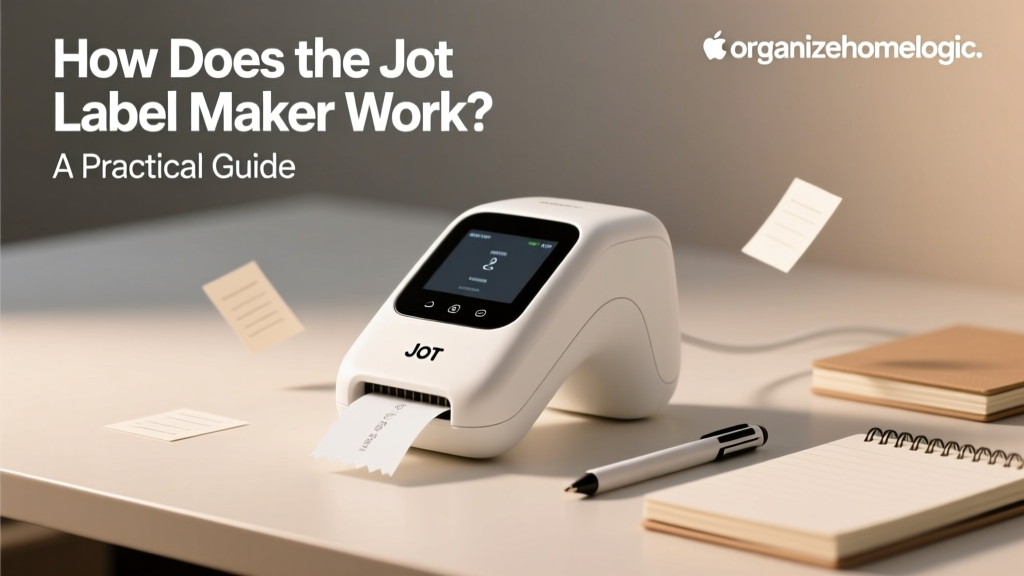 How Does the Jot Label Maker Work? A Practical Guide