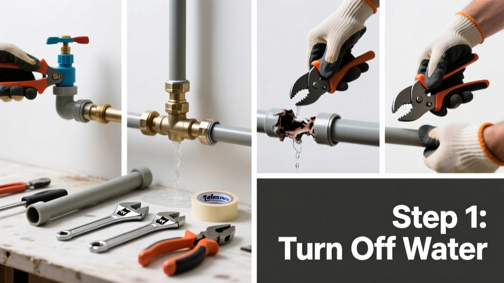 How to Fix a Burst Pipe: Step-by-Step Home Repair